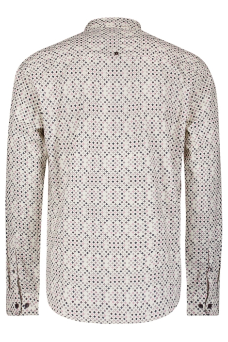 NO-EXCESS shirt stretch allover printed
